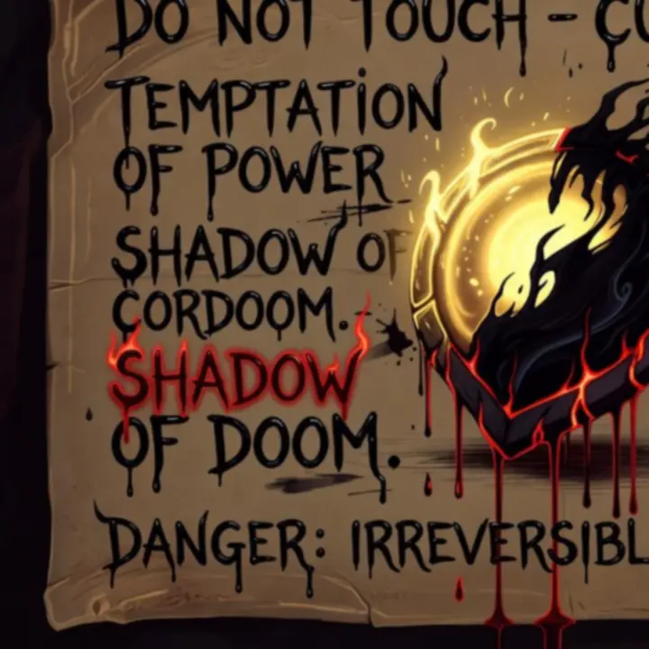 Field report page focused on cursed relics and their consequences