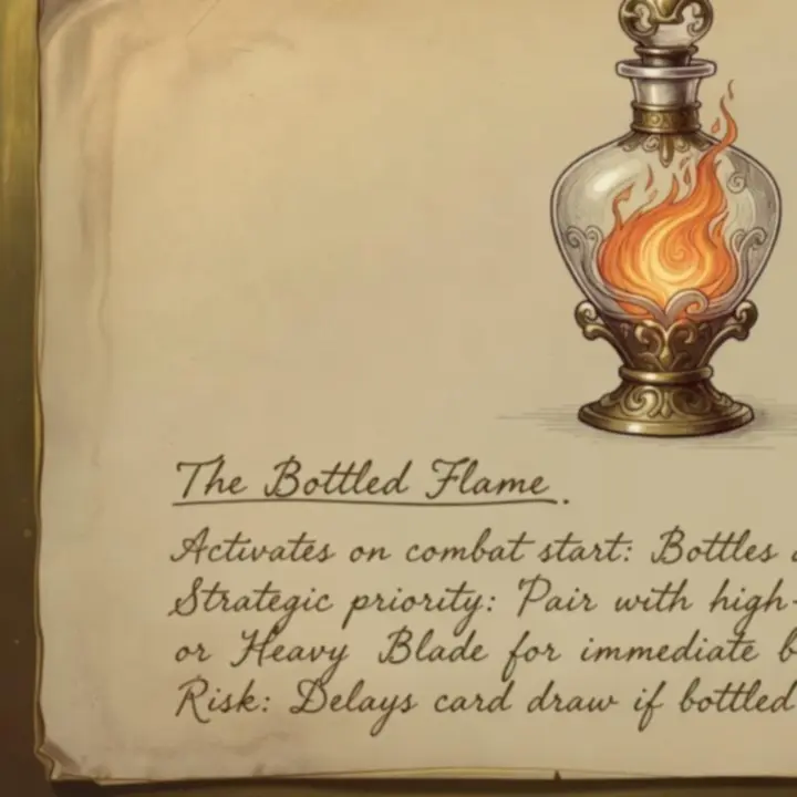Relic catalogue entry with illustration and descriptive plate text
